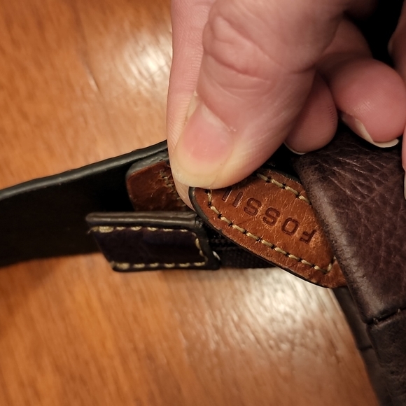 Vintage Fossil ALABAMA ROLL TIDE LEATHER PURSE! UNIQUE!! - Picture 5 of 13